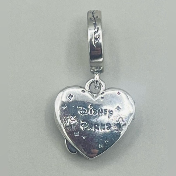 Nightmare Before Christmas S925 Charm Jack & Sally ♥️ Locket Slider Charm NWOT - Picture 2 of 7